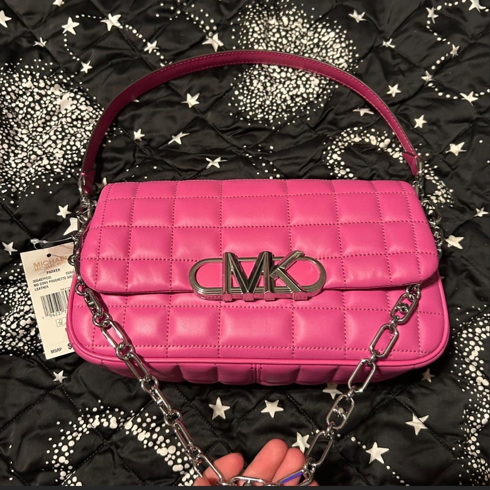 Michael Kors Pink Quilted Women's Bag